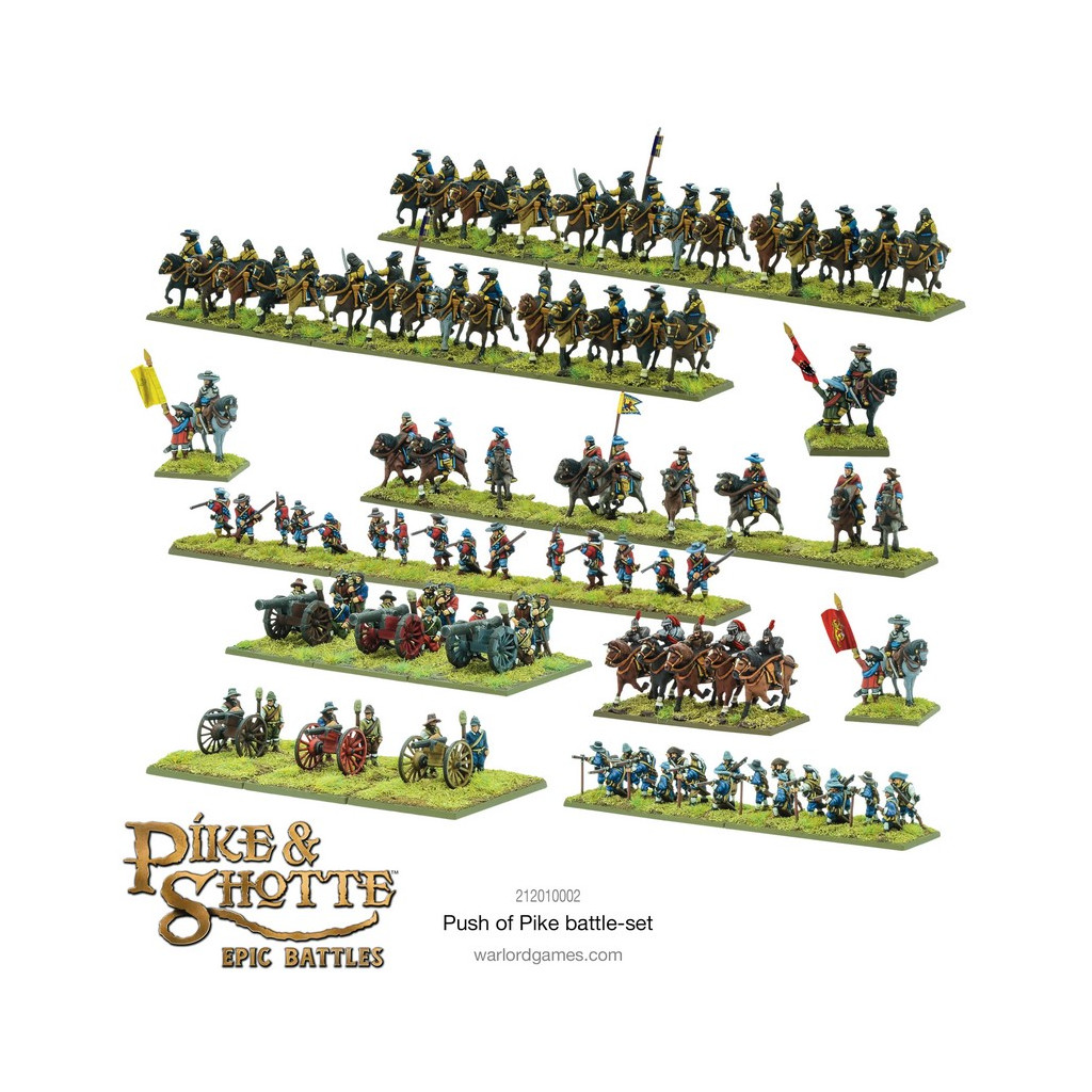 Pike & Shotte Epic Battles - Push of Pike starter-set