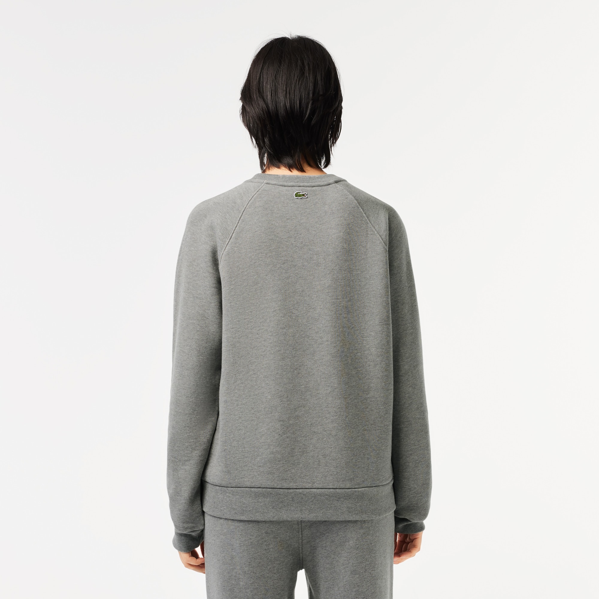 Sweatshirt Jogger relaxed fit avec broderie signature Sweatshirts - Gris - Lacoste - Femme