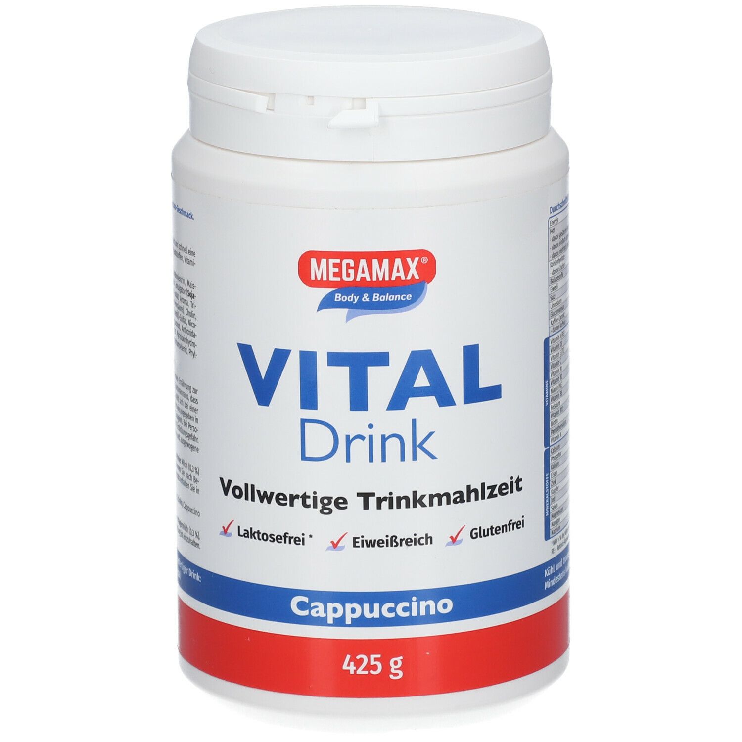 MEGAMAX® Vital-Drink Cappuccino