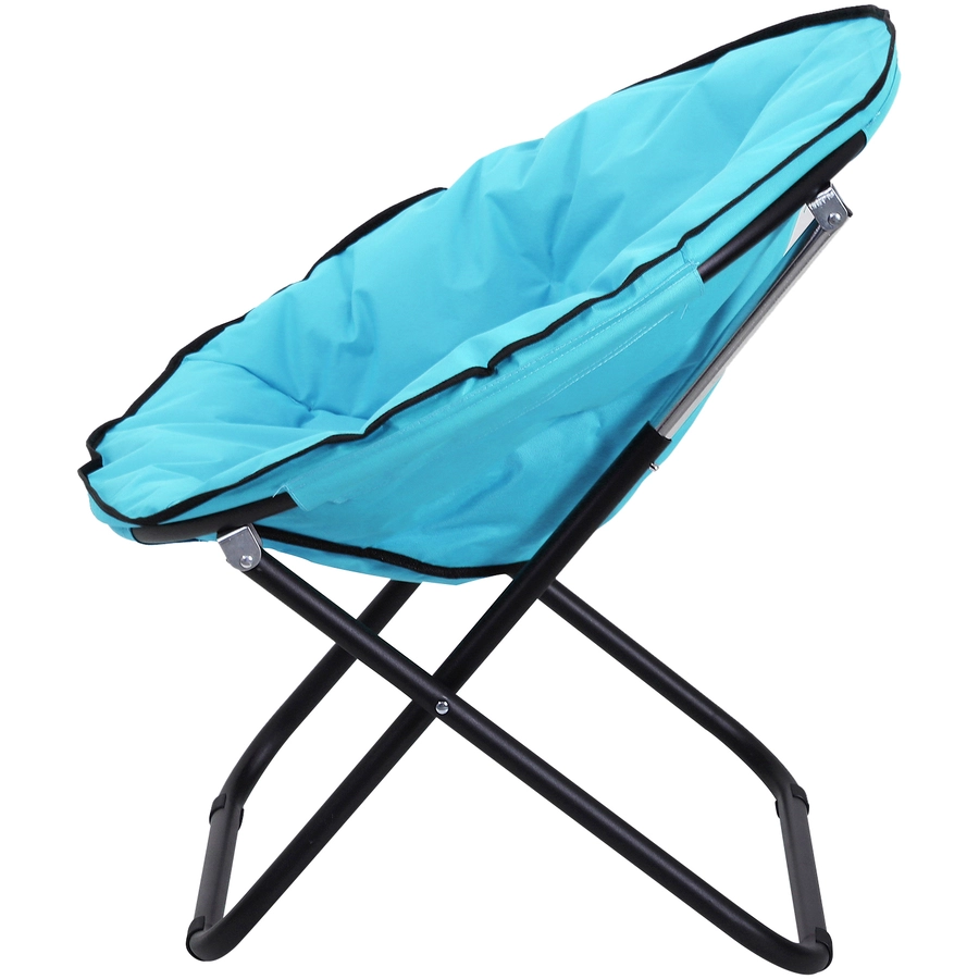Outsunny Campingstuhl blau