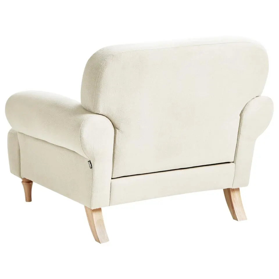 KIBERG - Fauteuil - Lichtbeige - Polyester