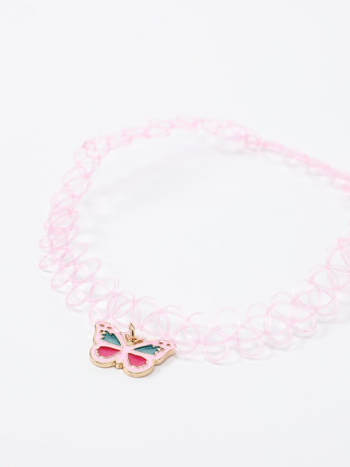 Conjunto de 2 gargantilhas de flores - Sortidas