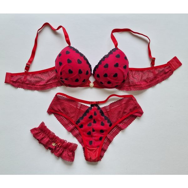 Donna Chic Conjunto Scarlet Vermelho XL