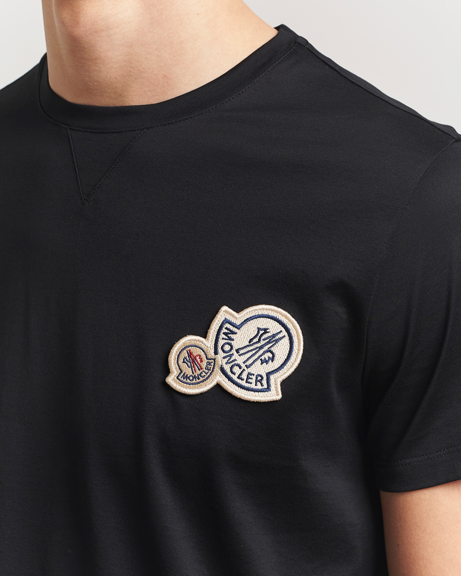 Moncler Double Logo T-Shirt Black