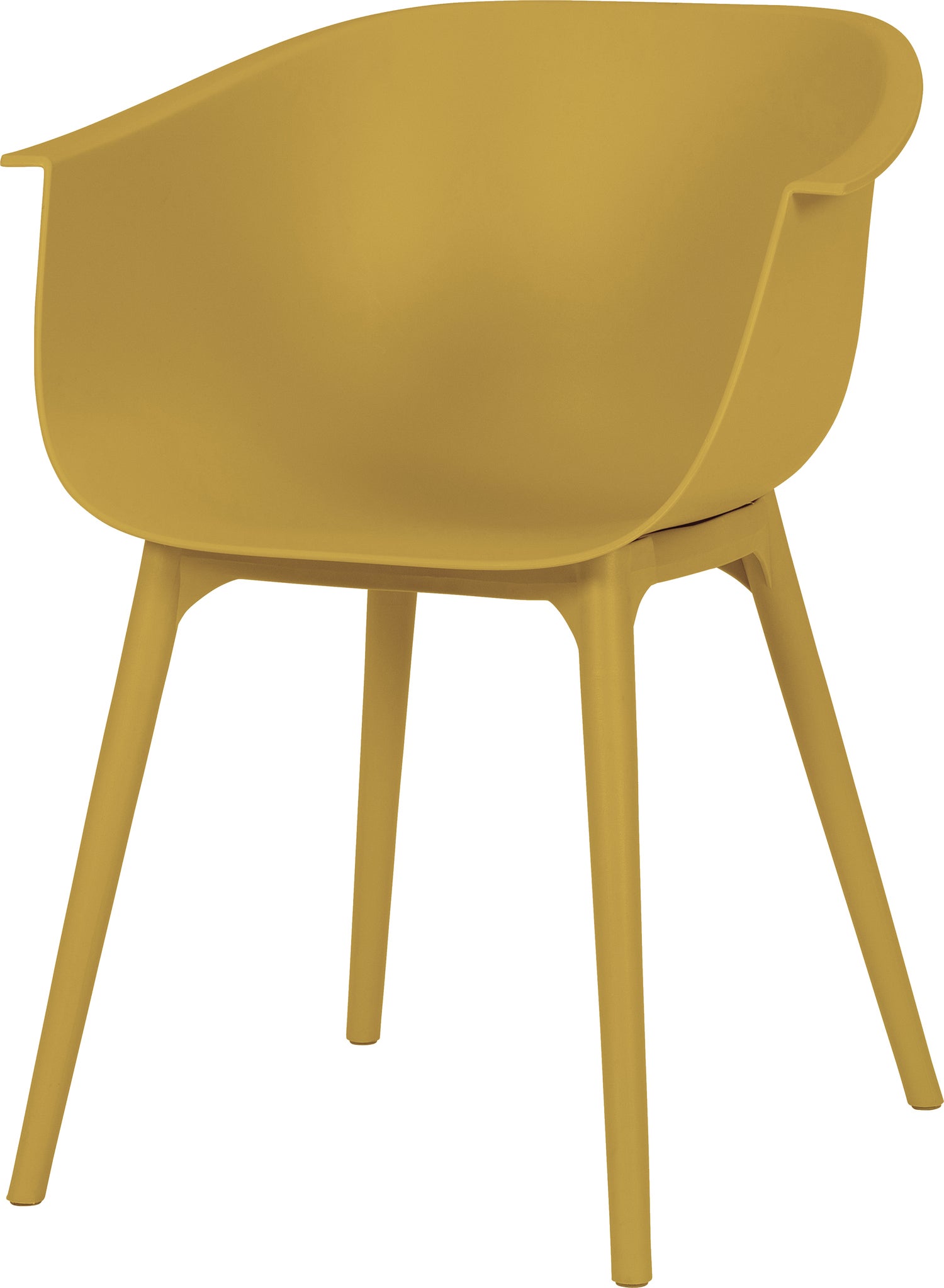 Intratuin kuipstoel Bo geel