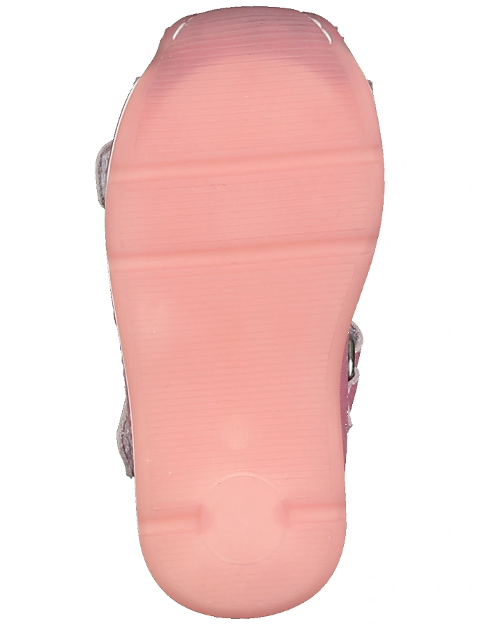 Leder-Sandalen UDINE mit Zehenschutz in rosa
