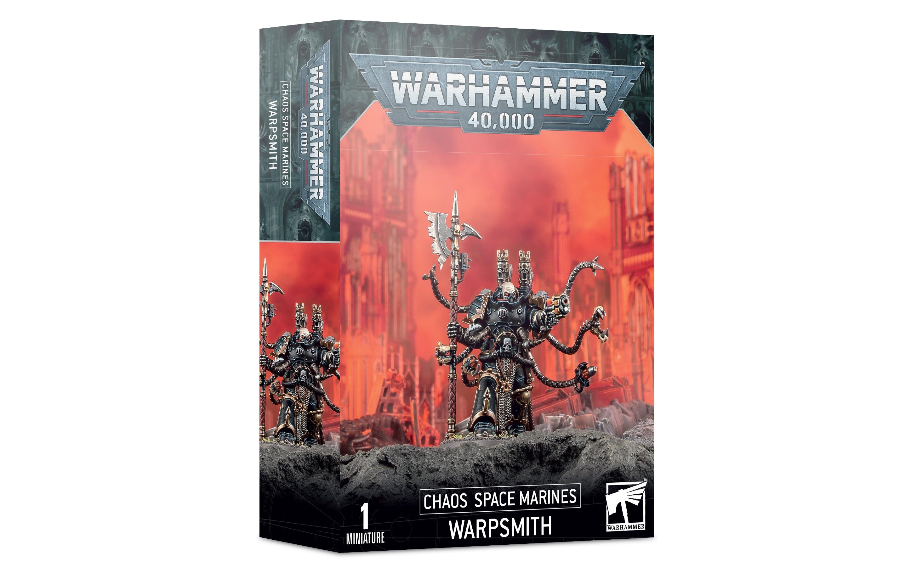 Figur Warhammer 40.000 WarpschmiedWarhammer 40.000 Chaos Space Marines Warpsmith Miniatur