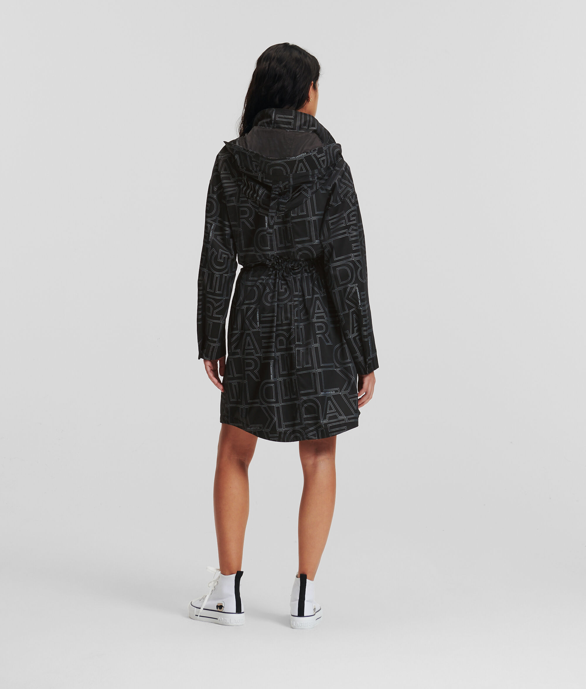 VESTE PARKA AVEC LOGO KARL
