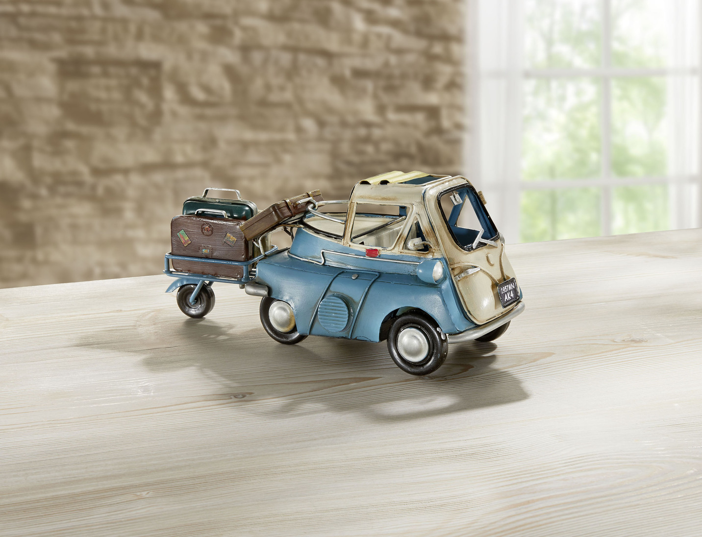 BMW Isetta mit Anhänger