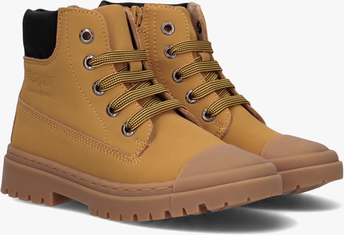SHOESME gele shoesme veterboots sw21w007
