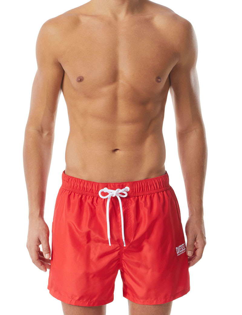 DIESEL MAILLOT DE BAIN HOMME SANDY  ROUGE