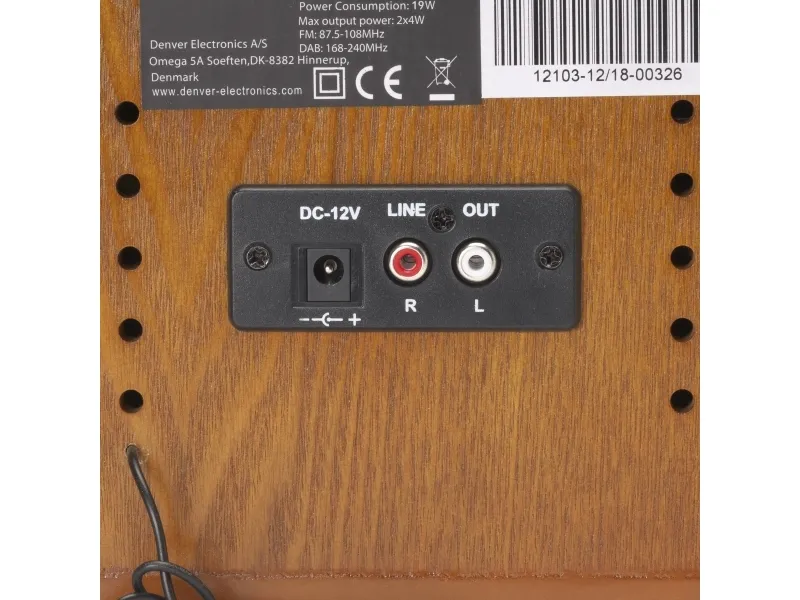 DENVER MRD-51 - Audiosystem - 2 x 2.5 Watt