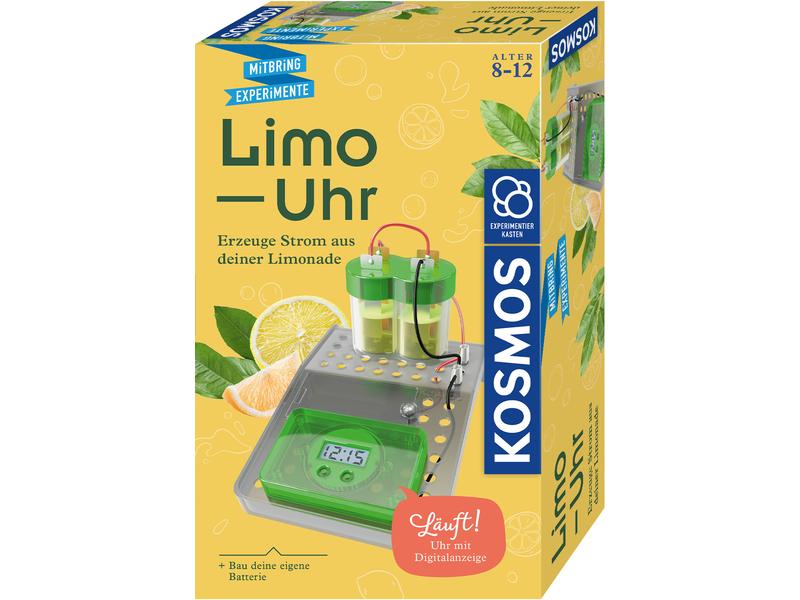 Kosmos Experimentierkasten Limo-Uhr Ein cooler Elektro-Bausatz mit Wow-Effekt!