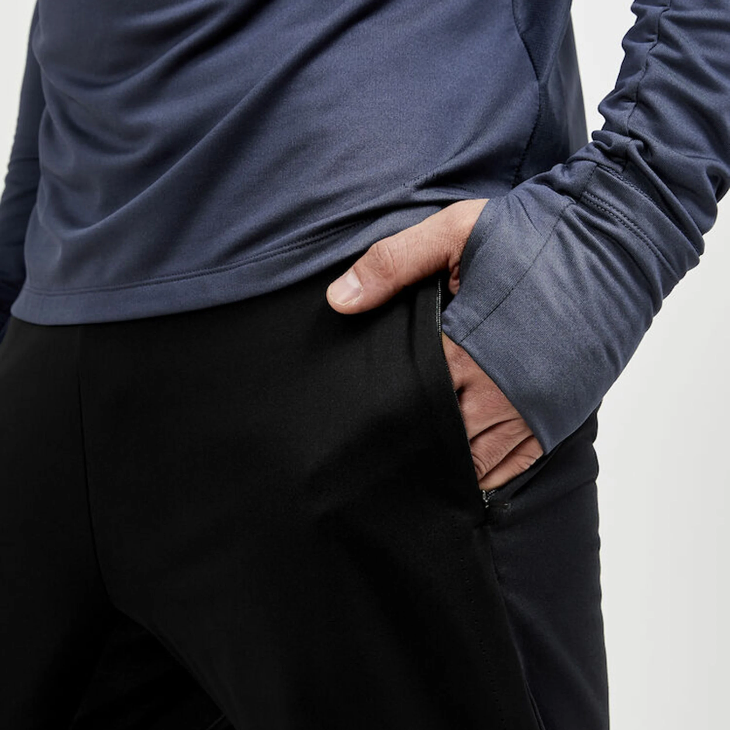Craft ADC SUBZ Wind Collant De Course Hommes - Noir