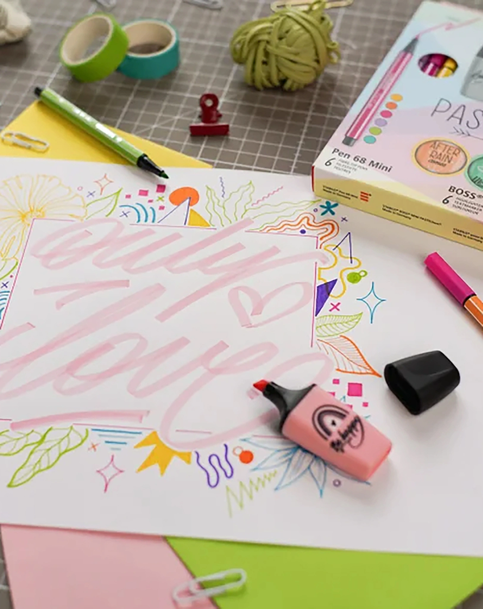 Stifte-Set STABILO® Pastellove Set 18er-Pack