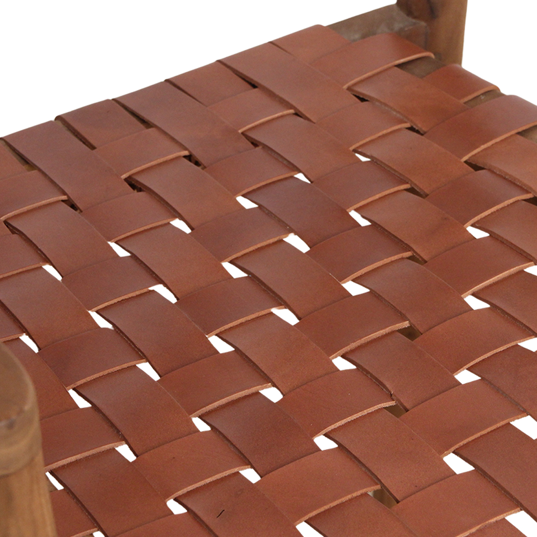 Raw Materials Amsterdam eetkamerstoel Freya met armleuning bruin - STTW5