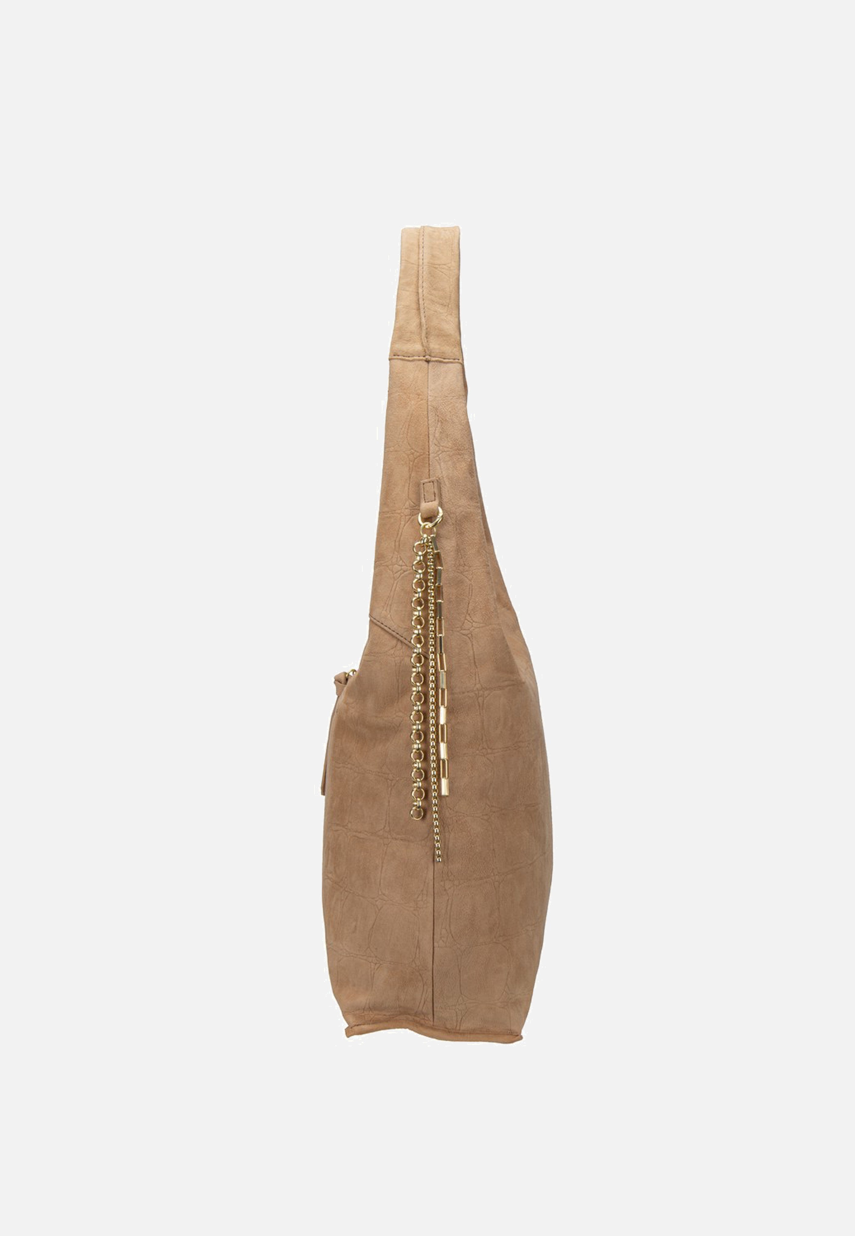 Velvet Wild Hobo Camel - Hobo Bag