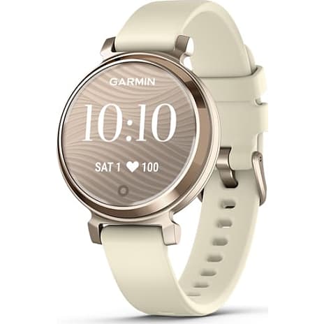 Garmin Lily 2 GPS Smartwatch - Cream Gold/Coconut