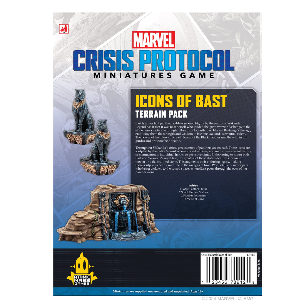 Marvel Crisis Protocol: Rivaux - Icones de Bast
