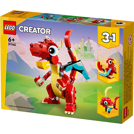 LEGO Creator Rød drage 3-i-1 31145