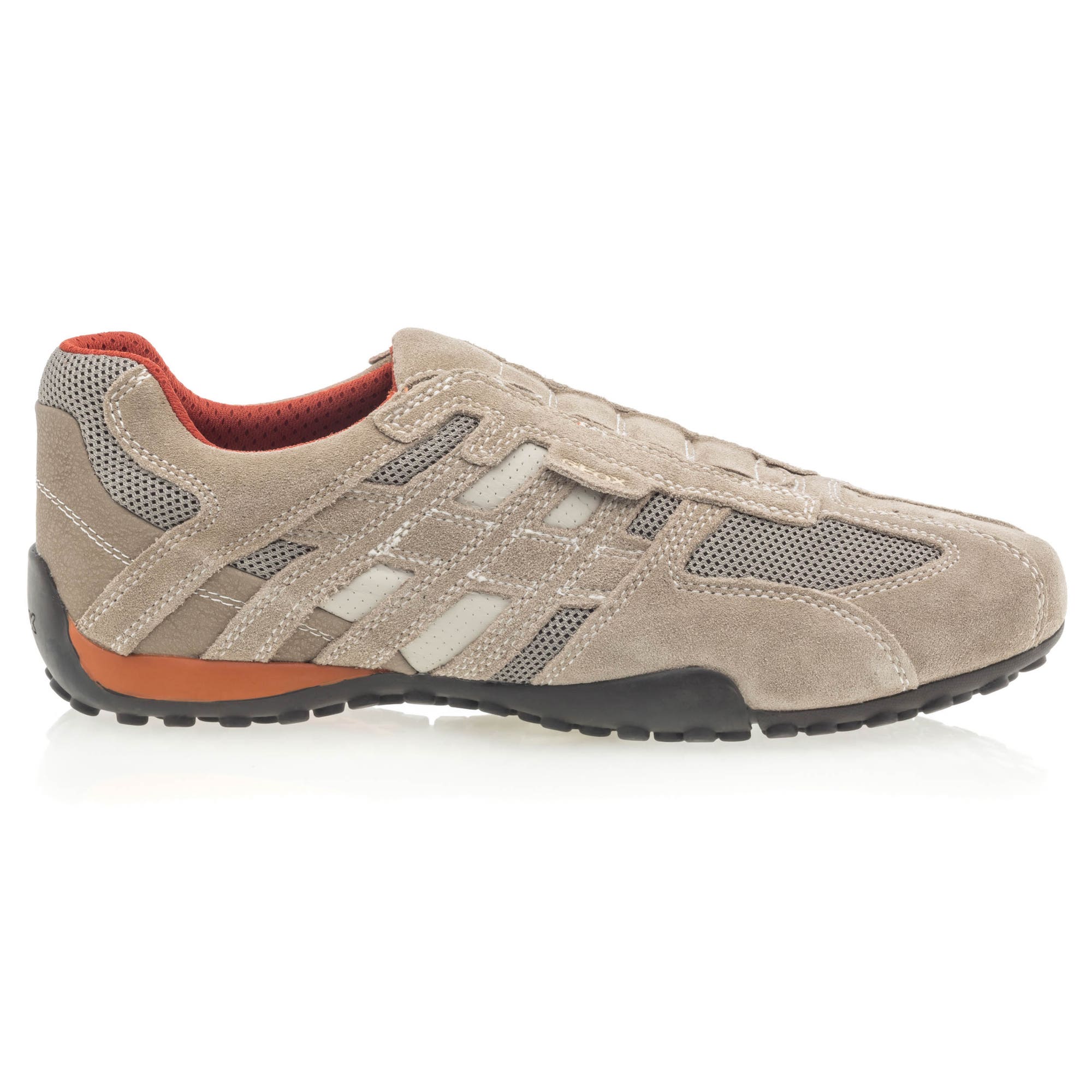 Baskets basses Homme en cuir beige