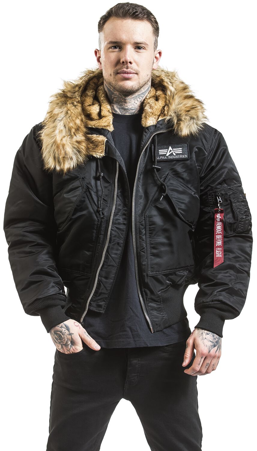 45P Hooded Custom | Alpha Industries Veste d'hiver