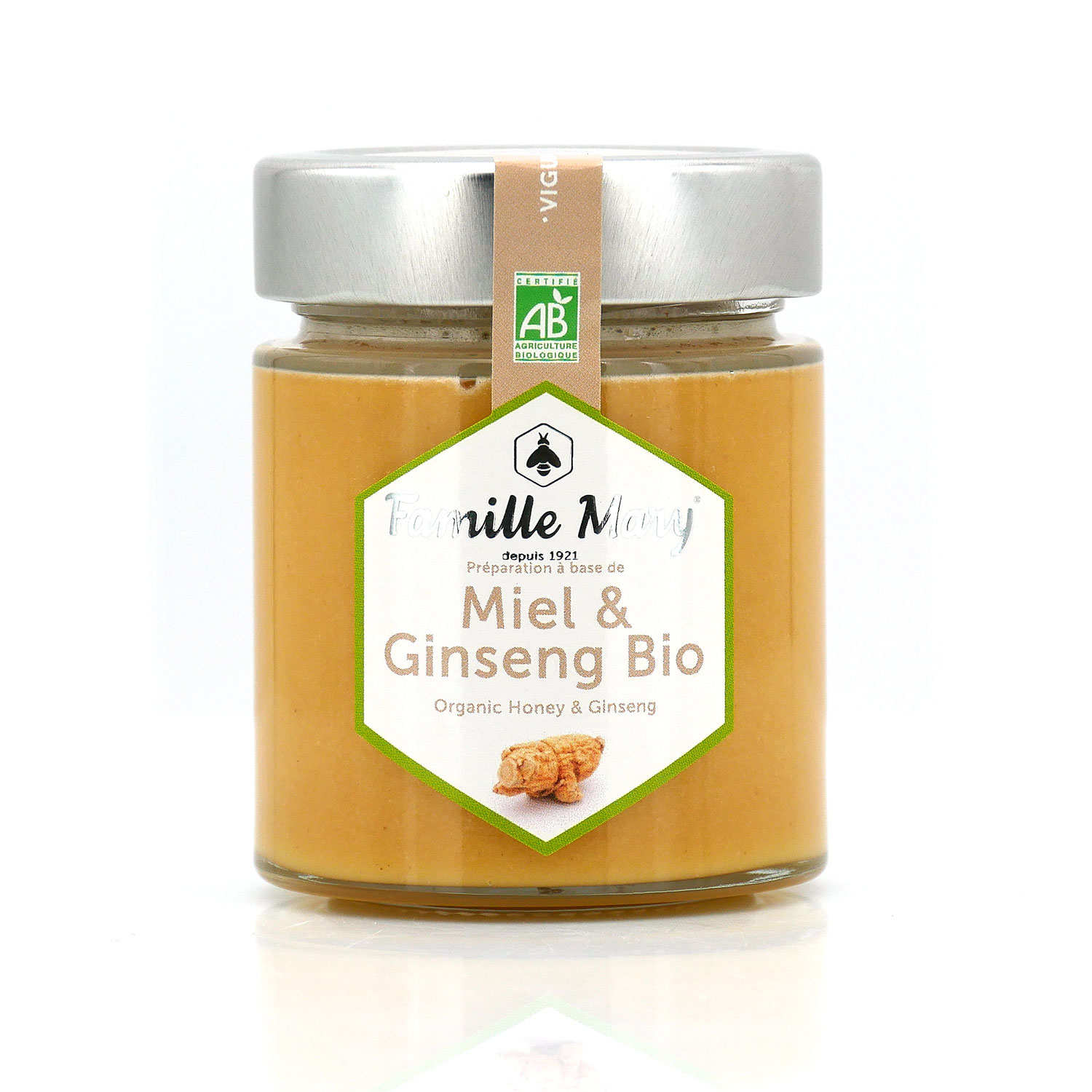 Miel et ginseng bio