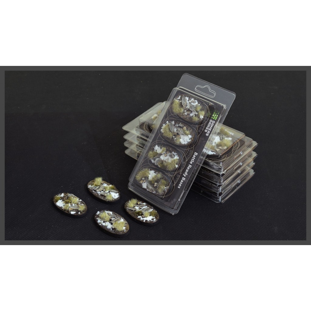 Winter Bases, Oval 60mm (x4)