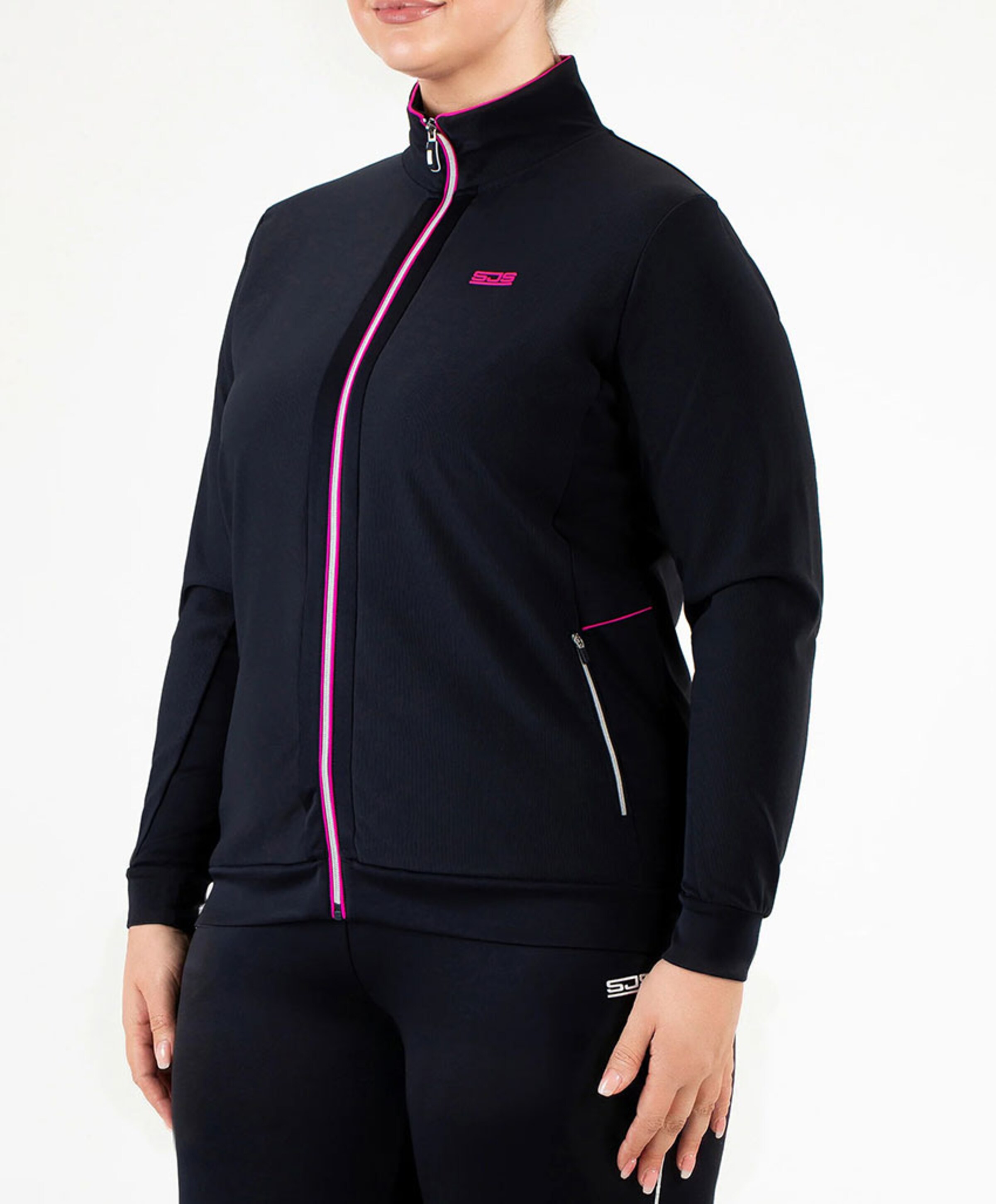 Sjeng Sports Dames plussize vest blauw