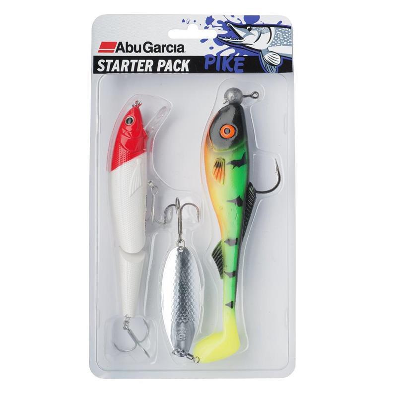 Kit Leurres Souples Armés Abu Garcia Starterpack Pike