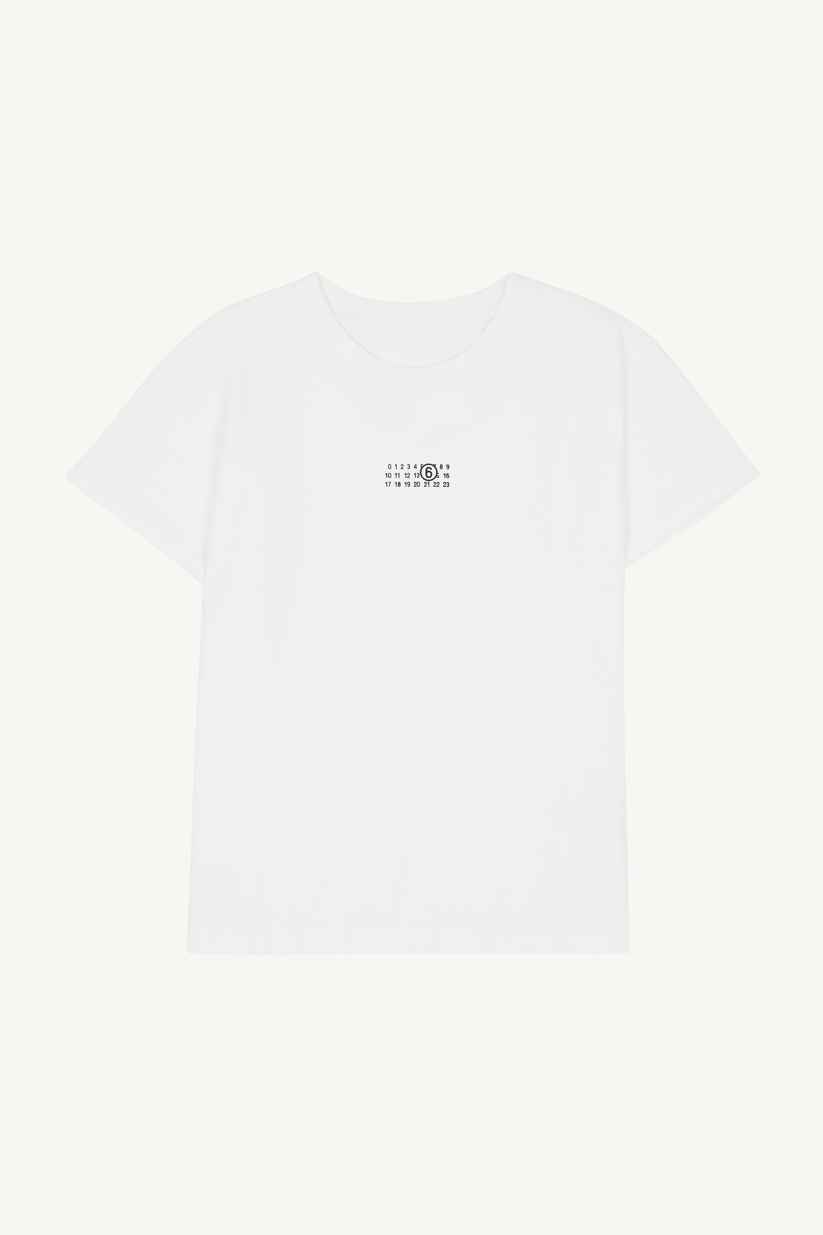 T-shirt imprimé en jersey de coton | femme Blanc