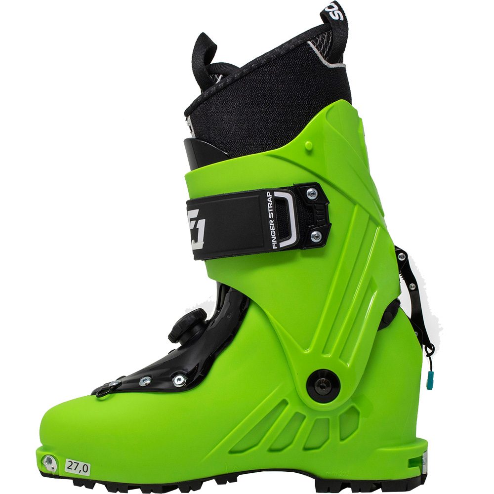 Scarpa F1 Junior Touren Skischuhe Kinder green lime