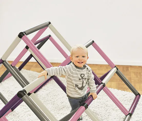 Quadro-Home-KLETTERPYRAMIDE, berry