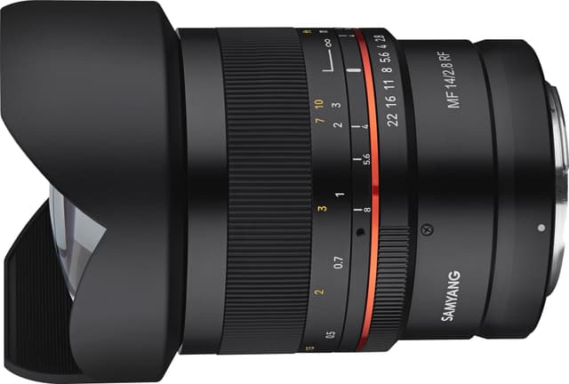 Samyang MF 14mm f/2,8 vidvinkelobjektiv til Canon RF
