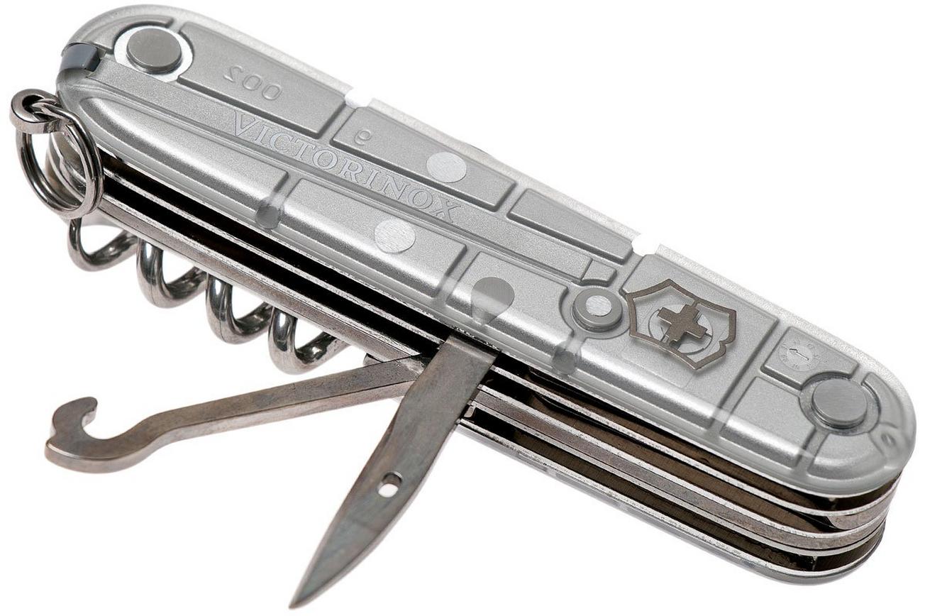 Victorinox Huntsman transparant zilver 1.3713.T7 Zwitsers zakmes