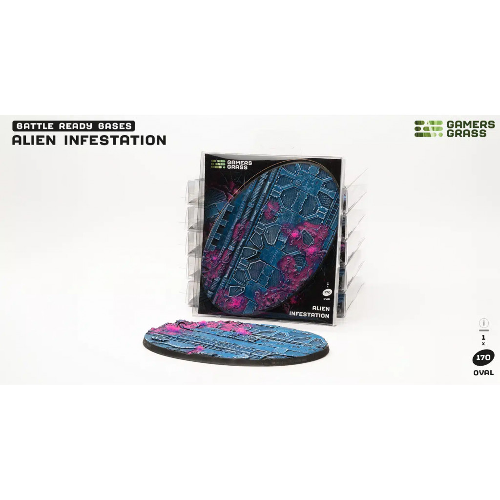 Alien Infestation Bases, Oval 170mm (x1)