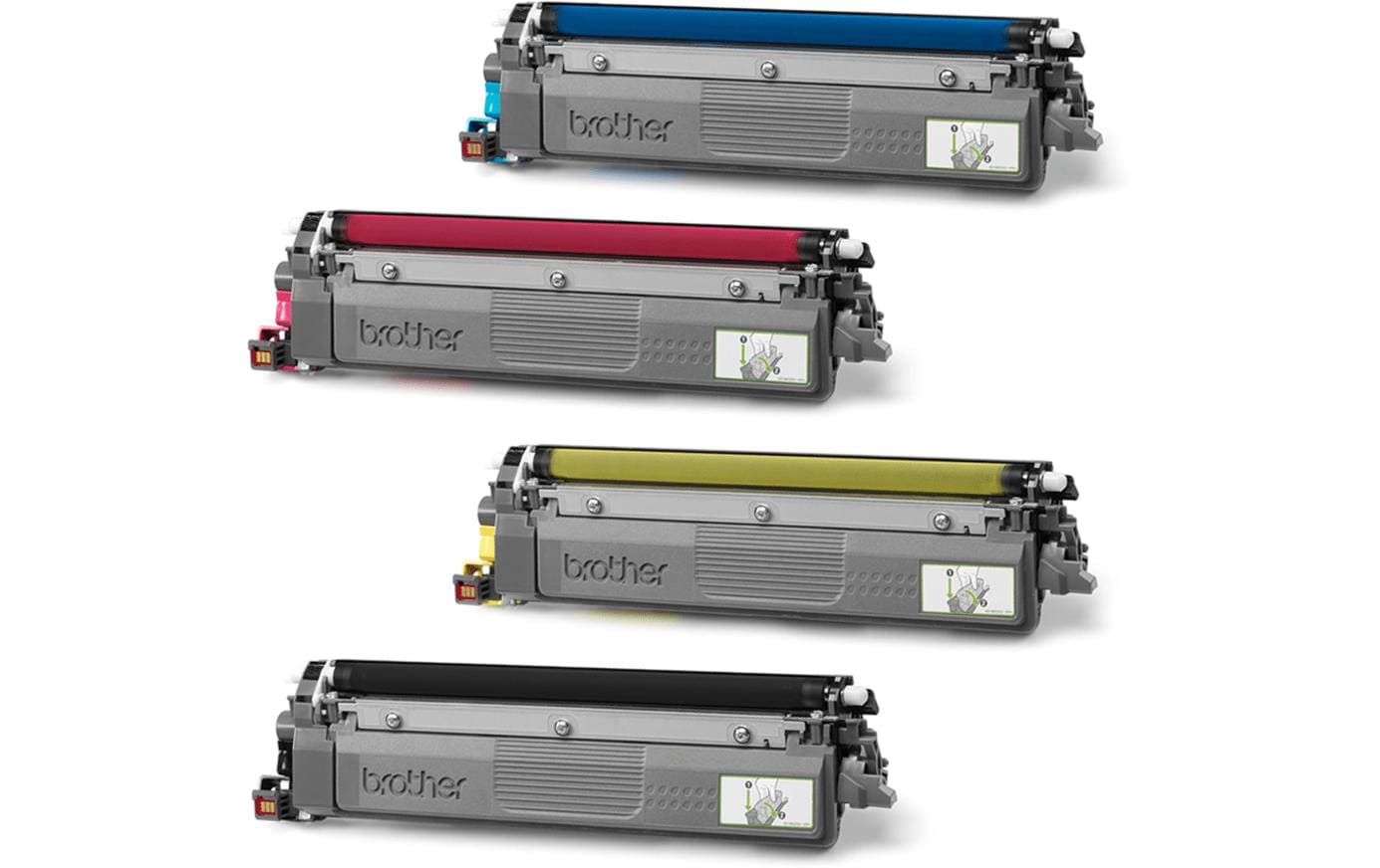 Toner TN-248 VAL Black/Cyan/Magenta/Yellow<br>Druckerpatronen: Schwarz, Cyan, Magenta und Gelb