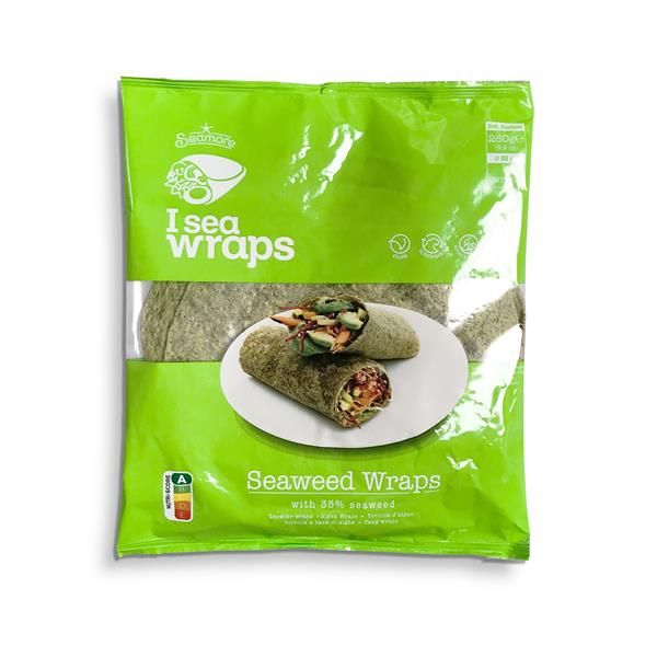 Seamore Wraps Com Algas 450G