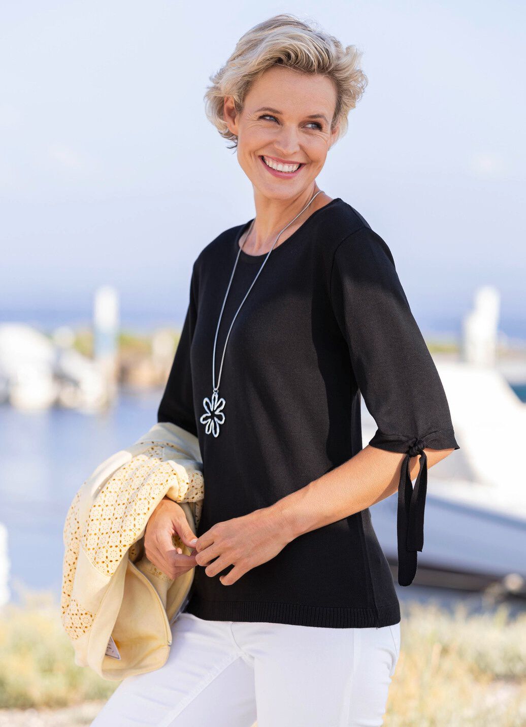 Pullover in sehr weichem Griff
