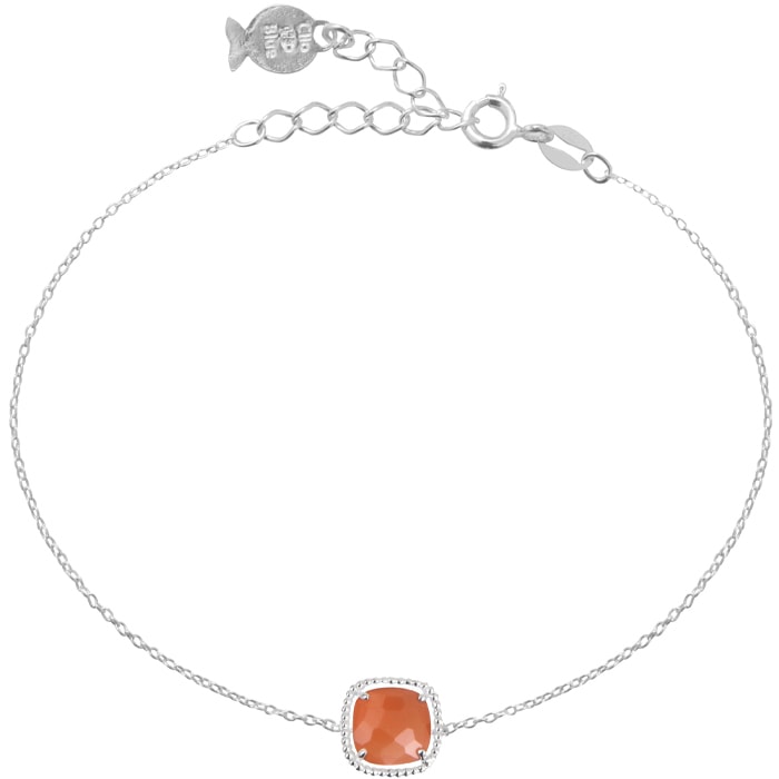 Bracelet - Argent, oxyde de zirconium & quartz