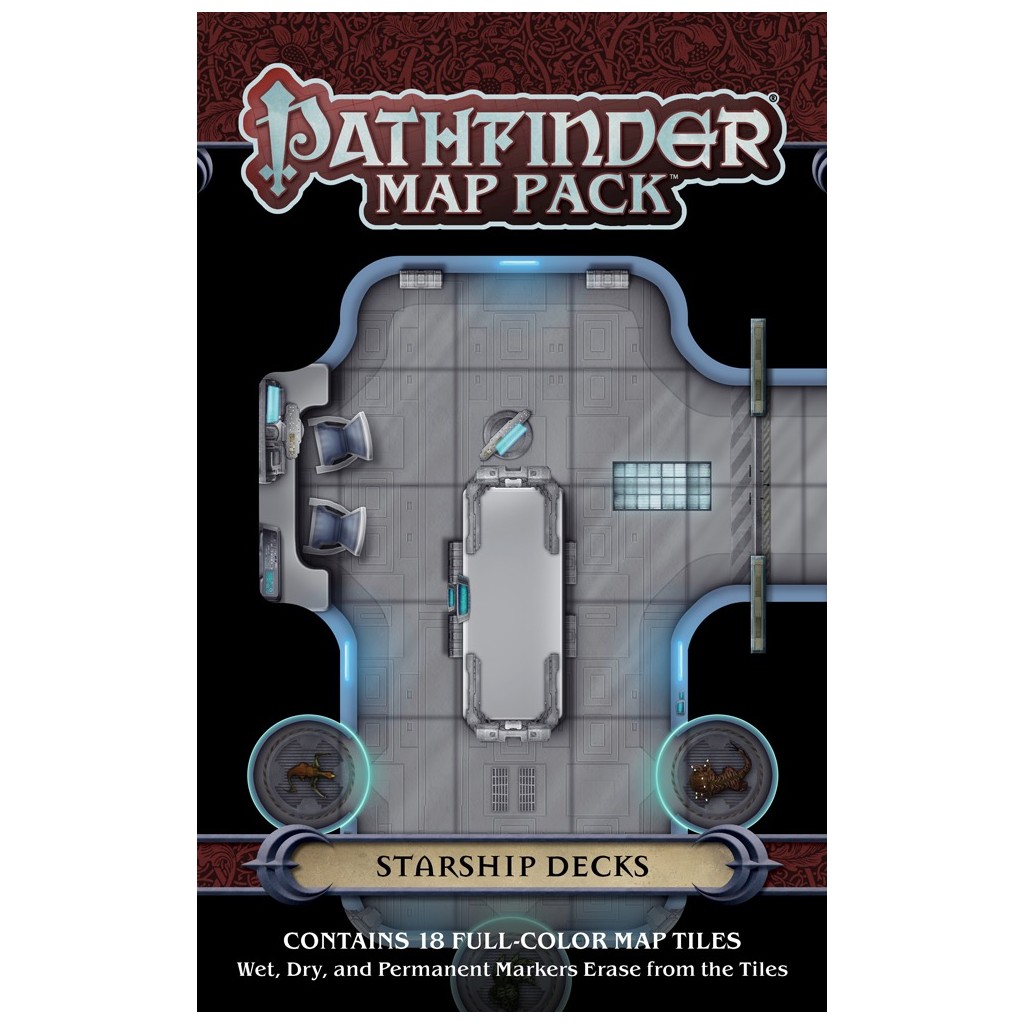 Pathfinder Map Pack - Starship Decks