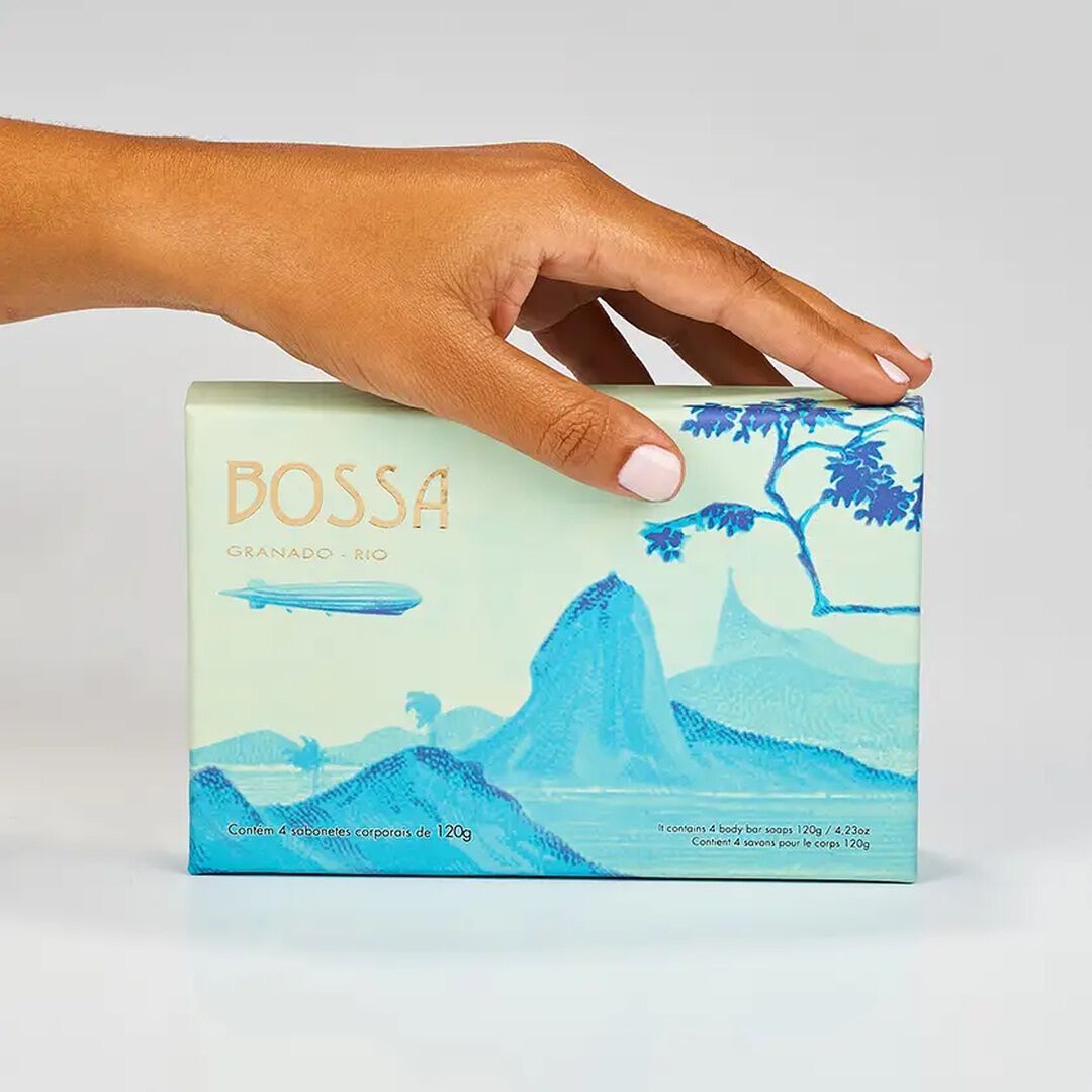 Bossa Kit 4 Sabonetes Bossa - 120gr