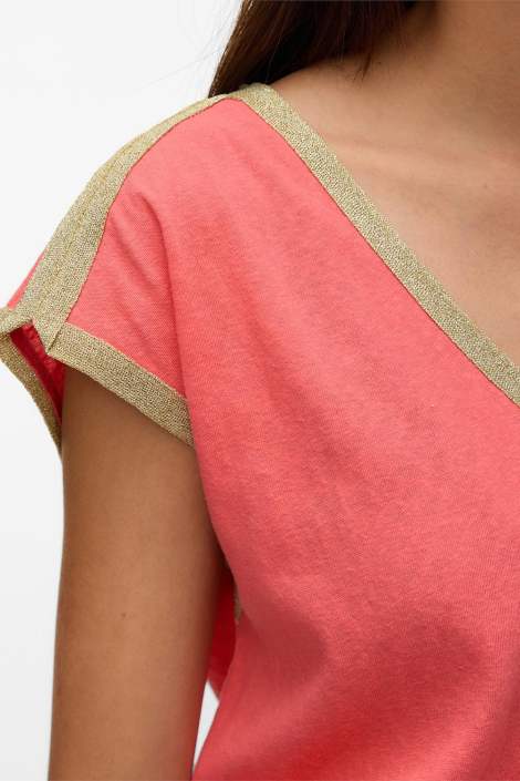 Vero Moda rode dames t-shirt