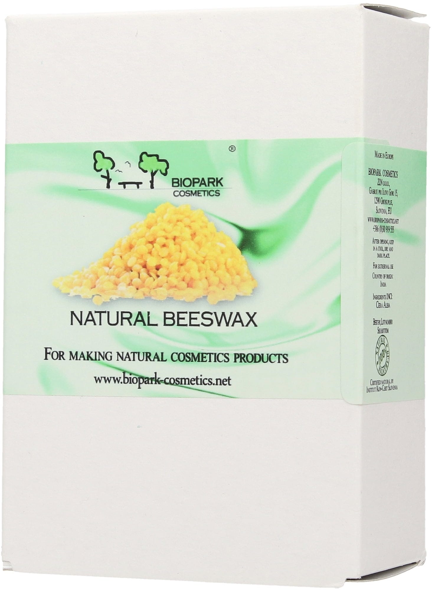 Biopark Cosmetics  Natural Beeswax, 100 g