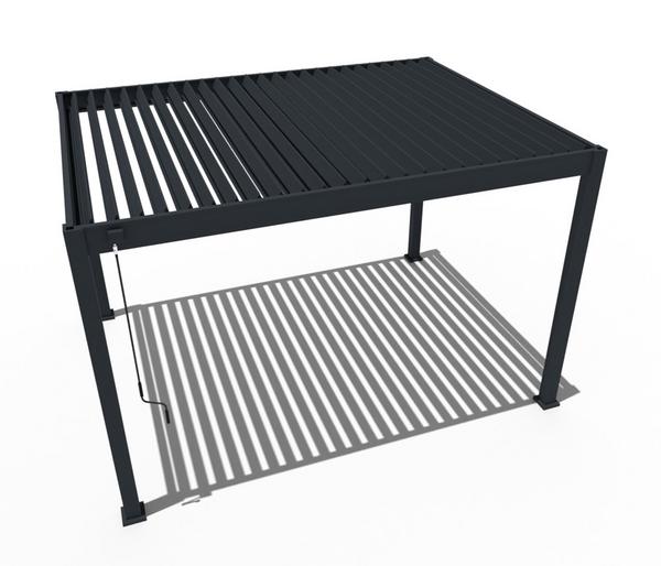 Weide Classic Pergola 3x4 Alu-Stahl, ca.