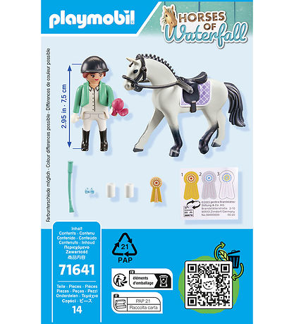 Playmobil Horses Of Waterfall - Turnierreiter - 71641 - 14 De