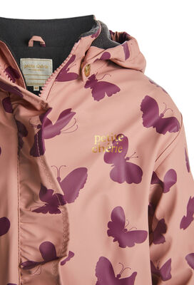 Petite Chérie Atelier Ally Fôret Regndress, Butterfly Mellow Rose