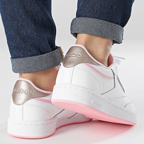 Baskets Femme Club C 100069840 White Pink Glow Rose Gold