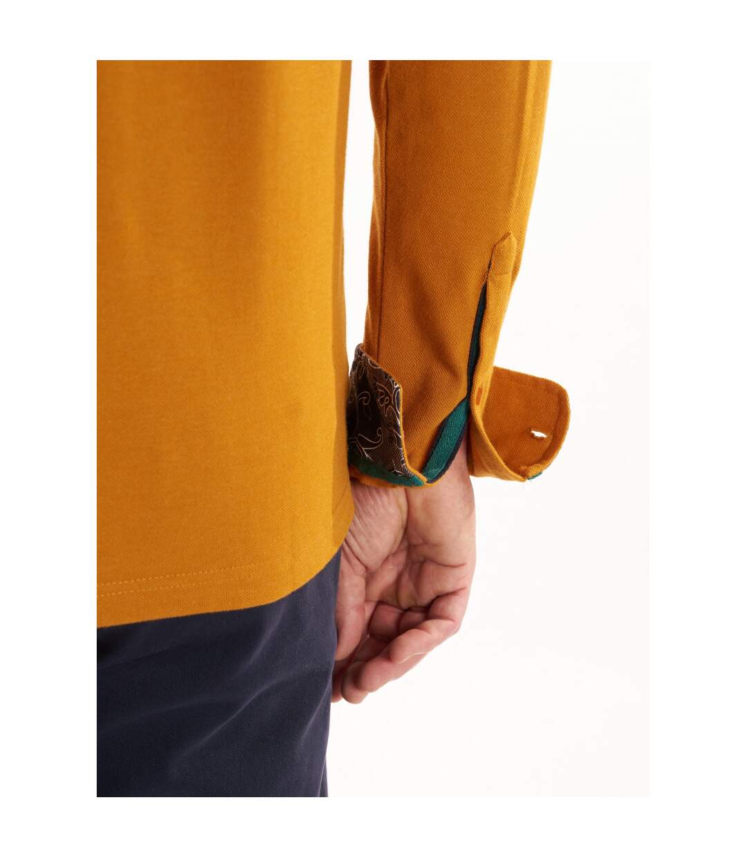 Polo maille piquée d'hiver