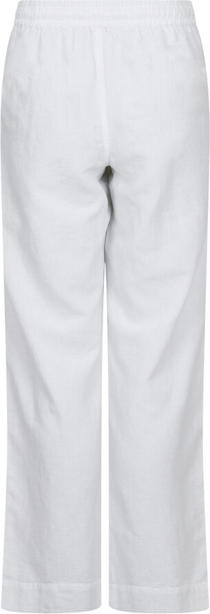Neo Noir Sonar Linen Pants White